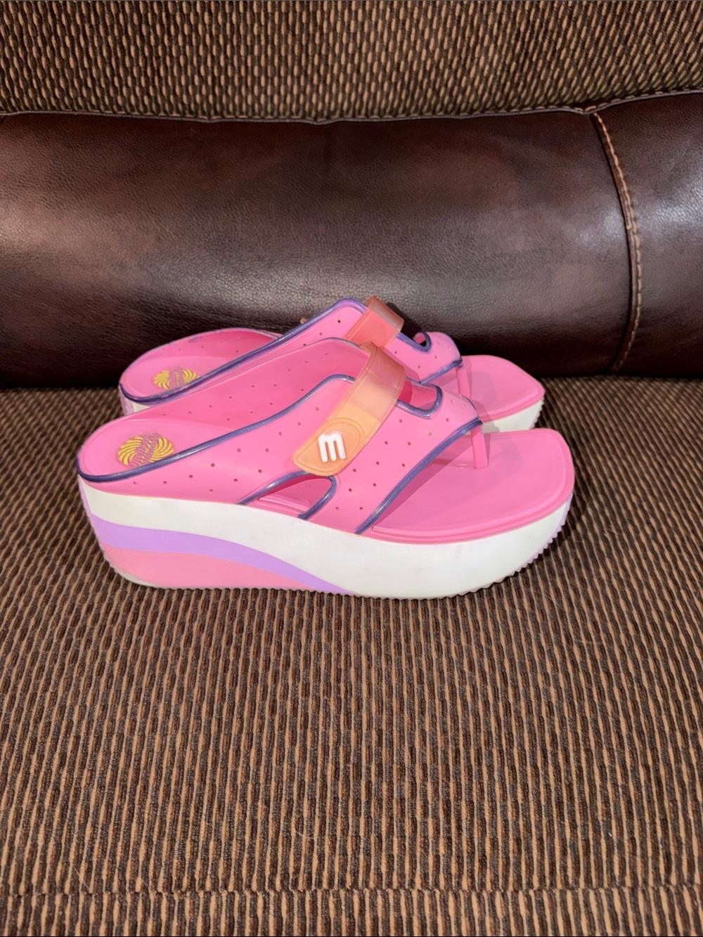 Rare Y2K Lizzie McGuire  MELISSA platform sandals